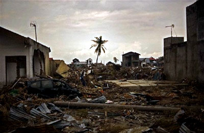 More destruction in Banda Aceh, Indonesia
